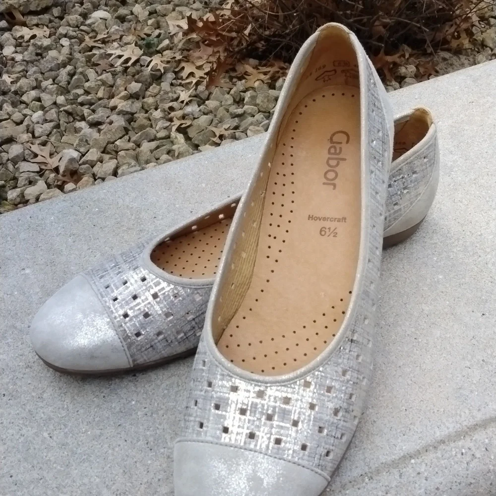 Gabor 169 Dancin Ballet Metallic size 9
